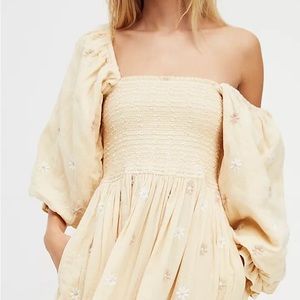Free People Maxi Dress / cottagecore dress
